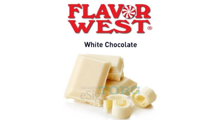 Изображение Ароматизатор Flavor West White Chocolate Ароматизатор Flavor West White Chocolate